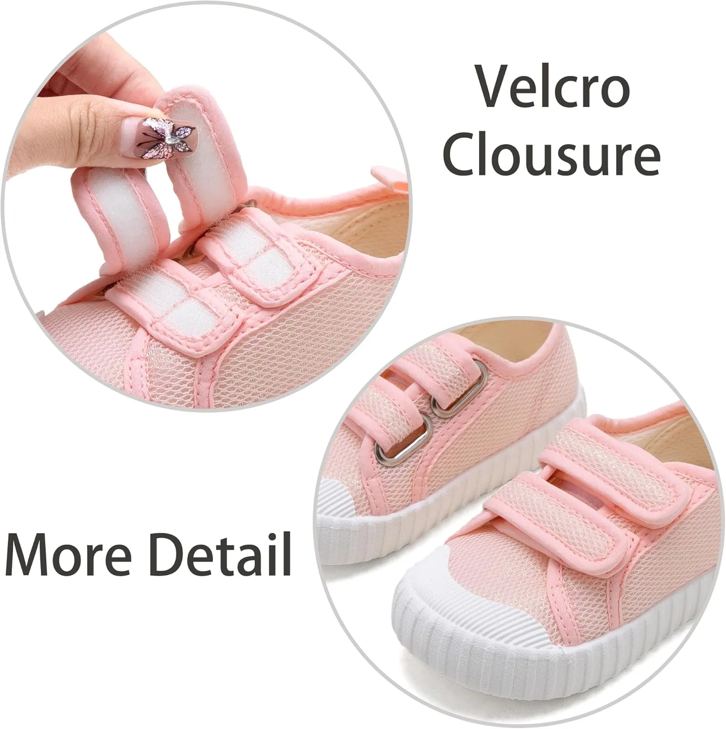 ESTINE Toddler/Little Kid Girls Boys Unisex Lightweight Casual Sports Sneakers Athletic Shoes for Running Walking