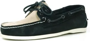 FI-6512-S Premium Genuine Suedes Men's Boat Shoes