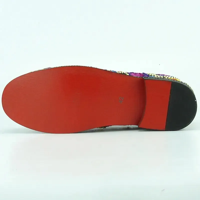 Fiesso FI-7118 Multi Color Loafers
