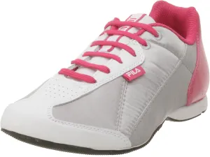 Filativa Unisex Retro Spike Italian Sport Shoe,Wht/SLV/BRT PRP,9 Wmn/11 Men