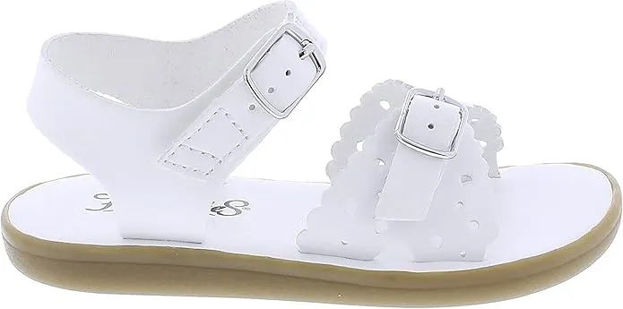 Footmates Eco-Ariel Sandal - White Microfiber