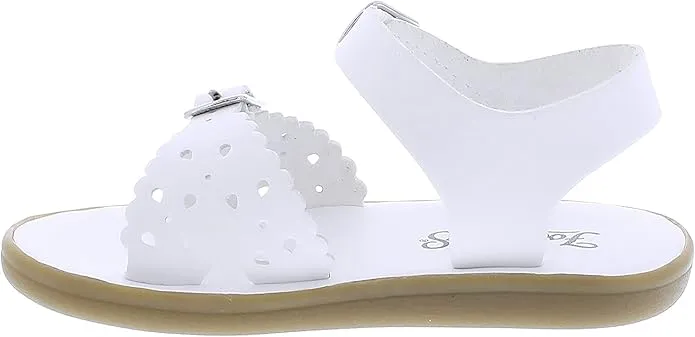 Footmates Eco-Ariel Sandal - White Microfiber
