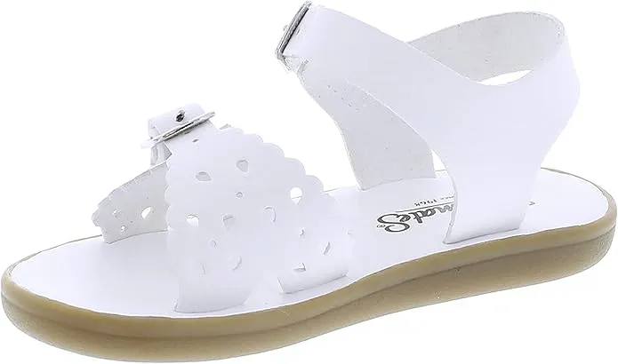 Footmates Eco-Ariel Sandal - White Microfiber