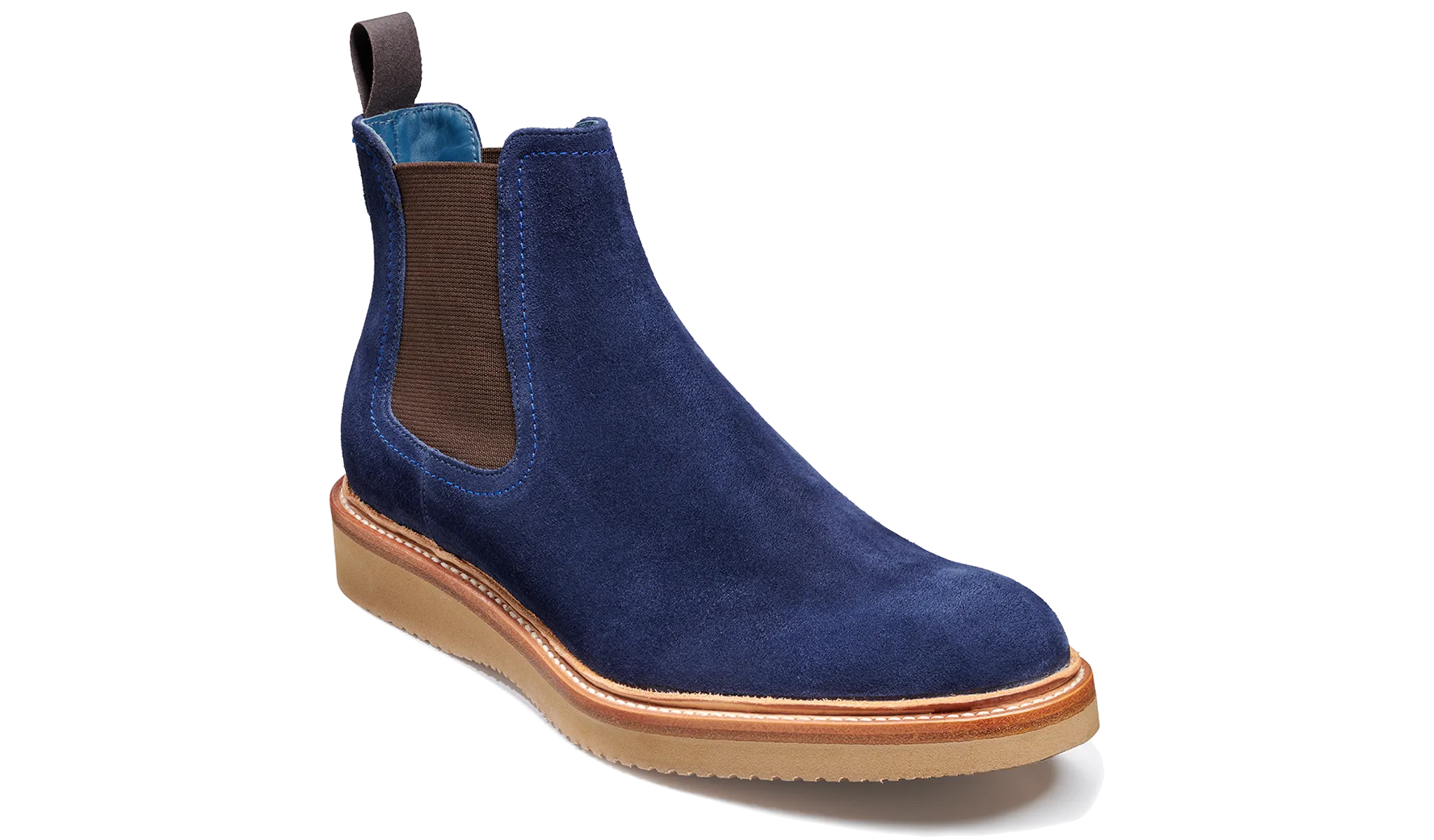 Fred - Navy Suede