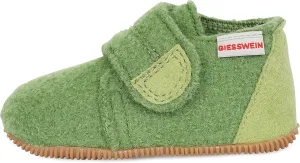 Giesswein Kids Unlined Slippers, Green, 6 US Unisex Toddler