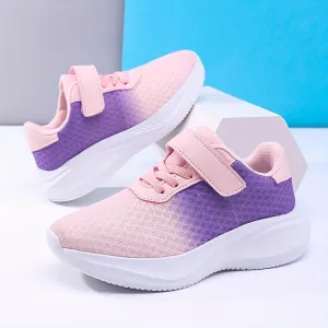 Girls' Gradient Breathable Sneakers