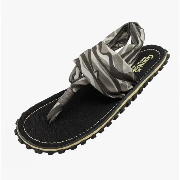 Gumbies SLINGBACK Unisex Textile Sandals Black