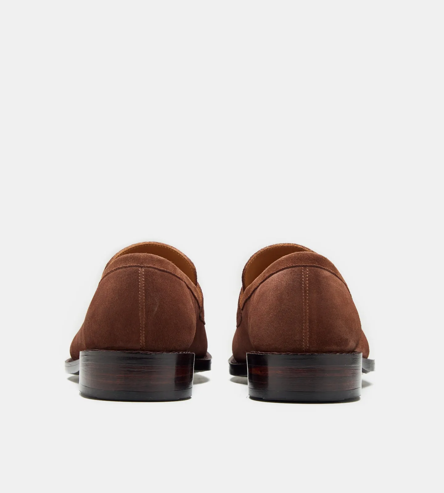 Handwelted Suede Penny Loafer