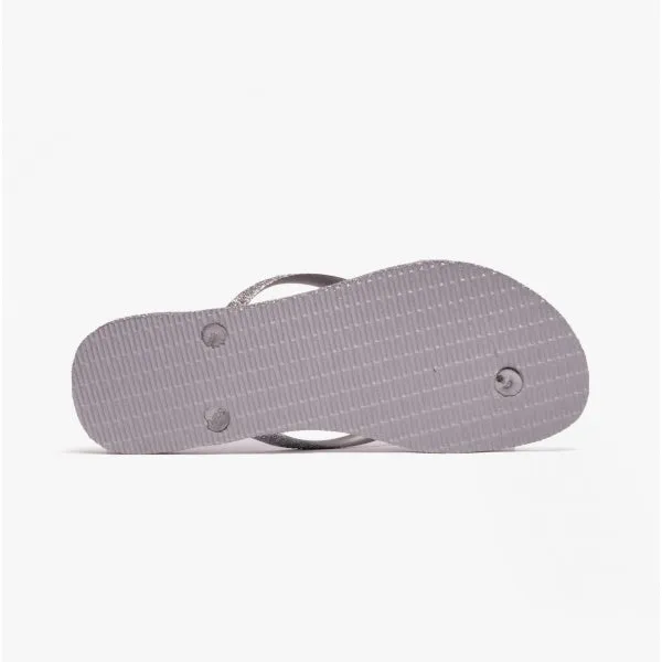 Havaianas HAV SLIM SPARKLE II Womens Flip-Flops Ice Grey