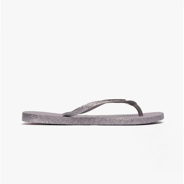 Havaianas HAV SLIM SPARKLE II Womens Flip-Flops Ice Grey