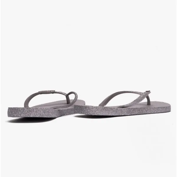 Havaianas HAV SLIM SPARKLE II Womens Flip-Flops Ice Grey