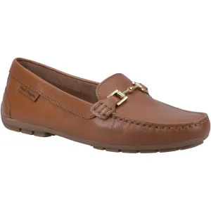 Hush Puppies Eleanor Leather Women's Tan Loafers