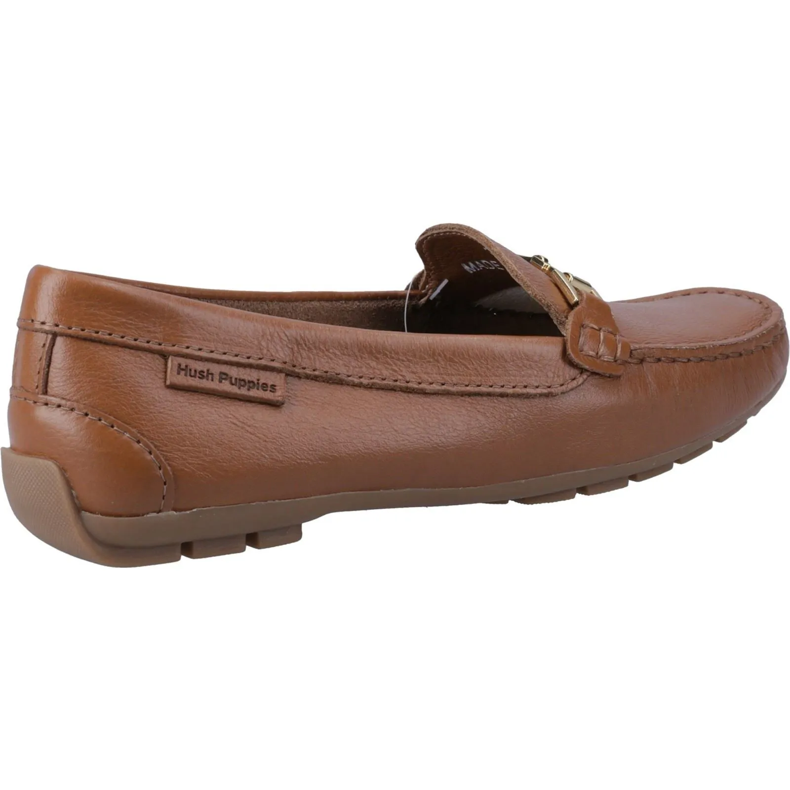 Hush Puppies Eleanor Leather Women's Tan Loafers