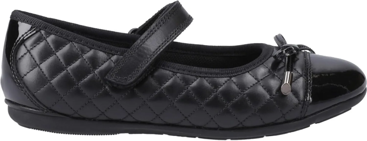 Hush Puppies Girl's Lottie, Black, 2/3 us Infant