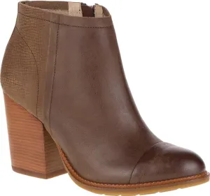 Hush Puppies Women's Axelle Dewey, Taupe Leather, 11 M (B)