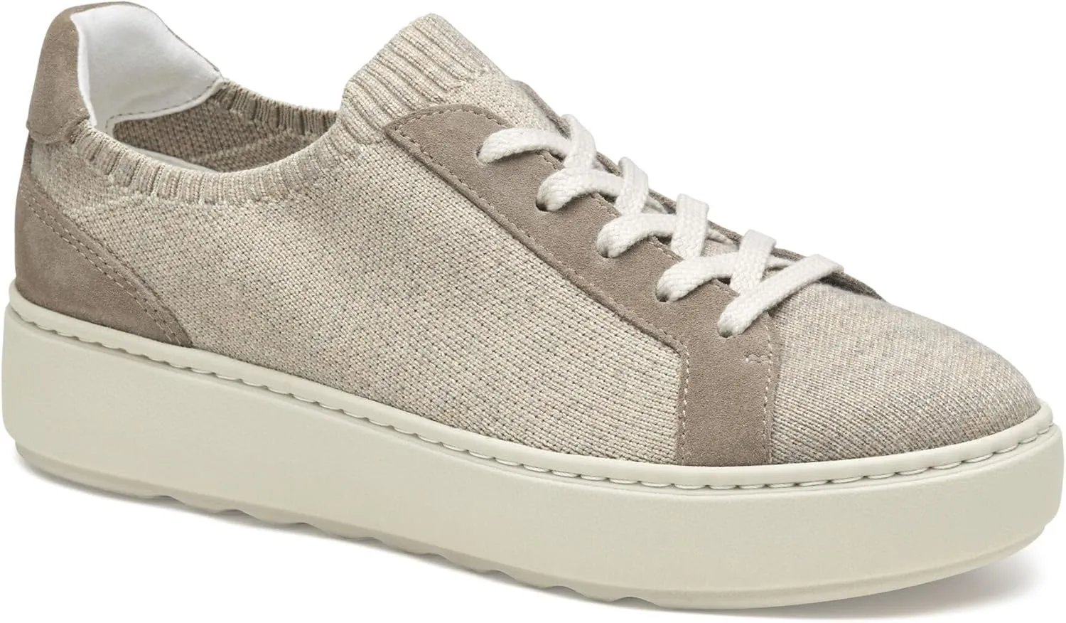 Johnston & Murphy Cammie Knit Lace-Up Women’s Shoe – Women’s Platform Sneakers, Casual Shoes for Women, Knit Sneakers