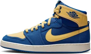 Jordan Men's 1 Retro AJKO Laney True Blue/Topaz Gold-Sail (DO5047 407) - 9