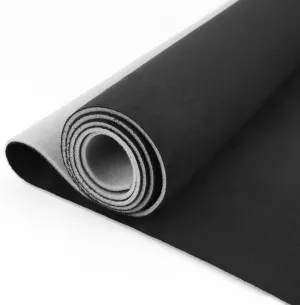 Kefly Black Suede Headliner Fabric 54" L × 60" W with Foam Backing, Automotive Interior Auto Roof Replacement Material for Car, SUV, Boat, Pickup, Truck, RV, Home Repair
