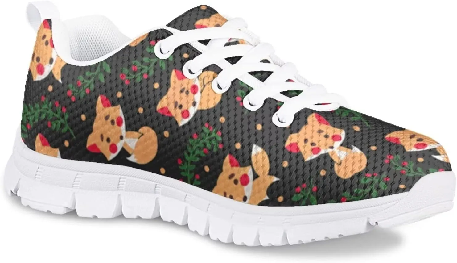 Kids Cute Tennis Shoes for Girls Soft Lightweight Running Sneakers Novelty Print Boys Walking Athletic Shoes