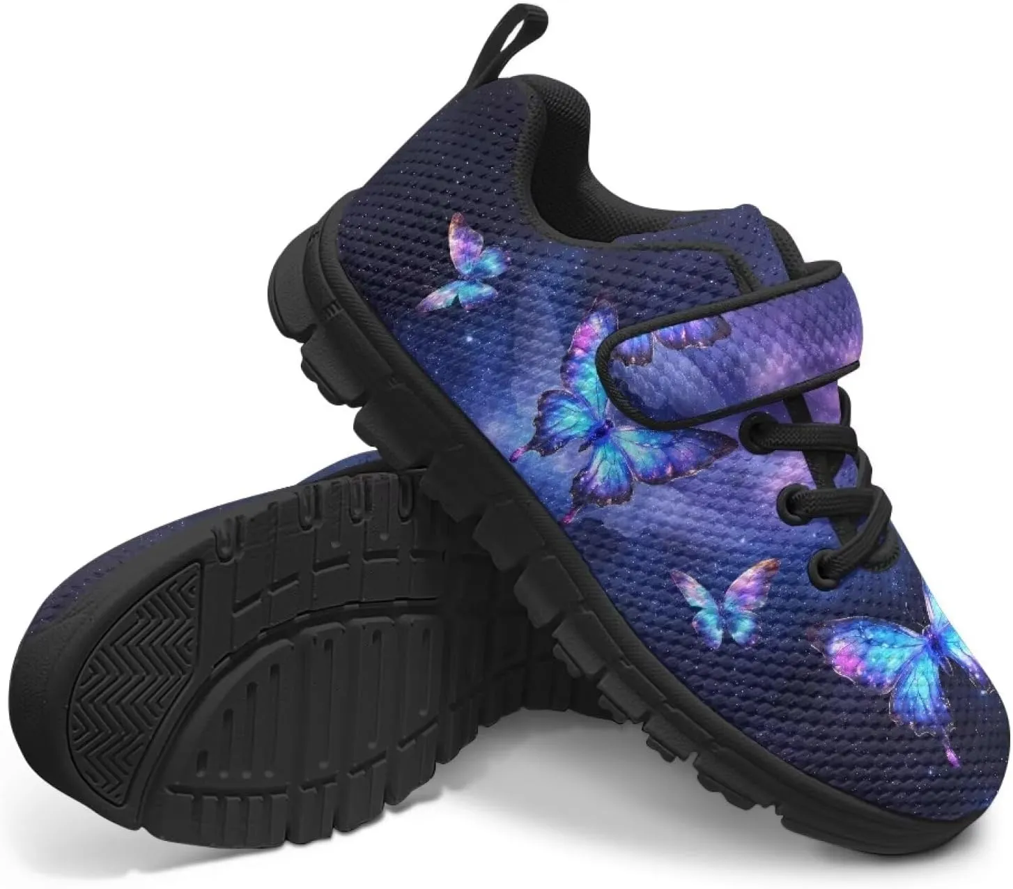 Kids Lightweight Strap Athletic Tennis Shoes Animal Sneakers Breathable Sports Running Walking Shoes for Boys Girls US 11-15