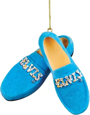 Kurt Adler Elvis Presley Blue Suede Shoes Christmas Ornaments