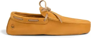 La Leche, Boat Slippers for Men, Cushioned Shoes for Home, Indoor-friendly Sole, Memory Foam and Full Grain Leather, Handmade