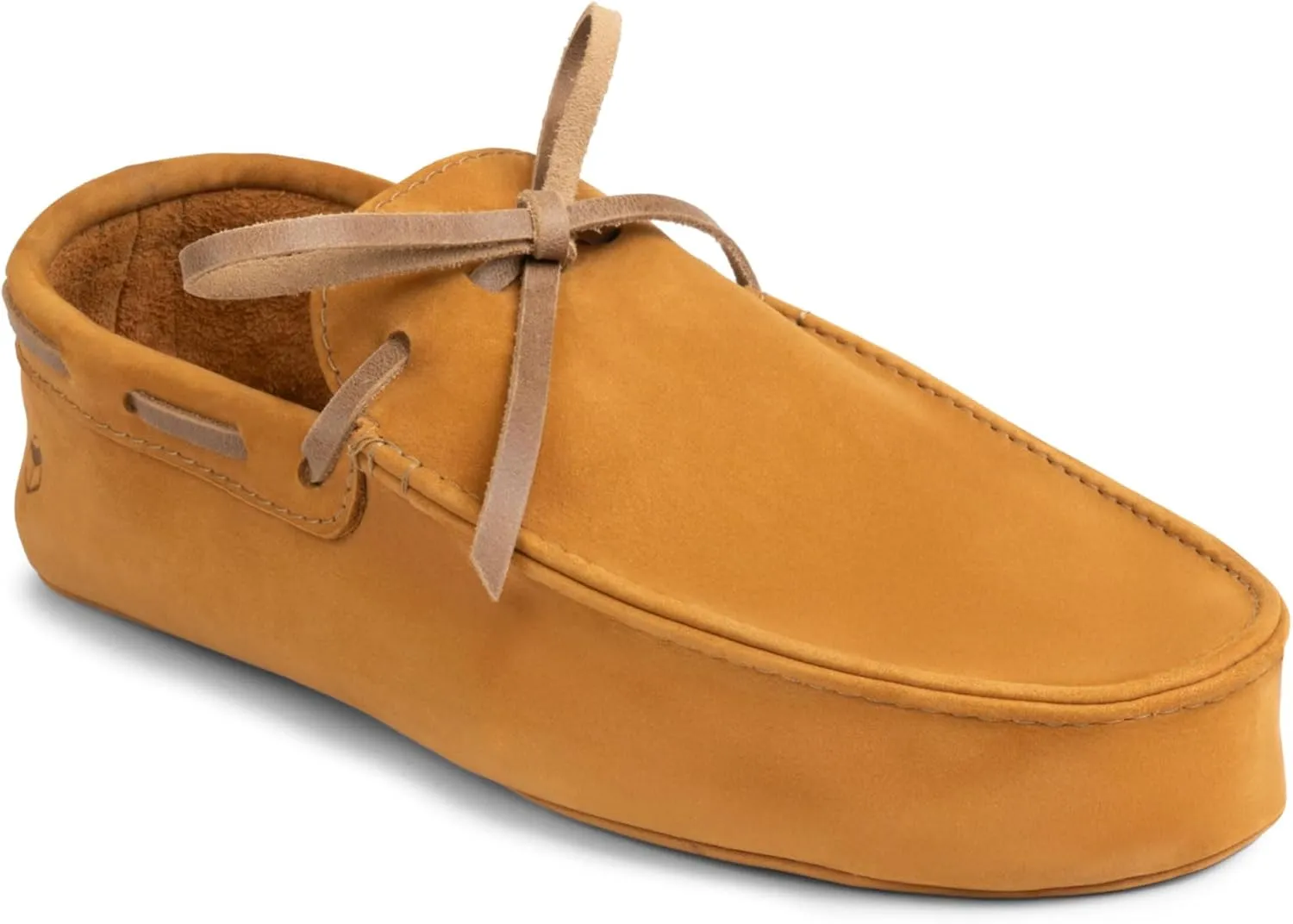La Leche, Boat Slippers for Men, Cushioned Shoes for Home, Indoor-friendly Sole, Memory Foam and Full Grain Leather, Handmade
