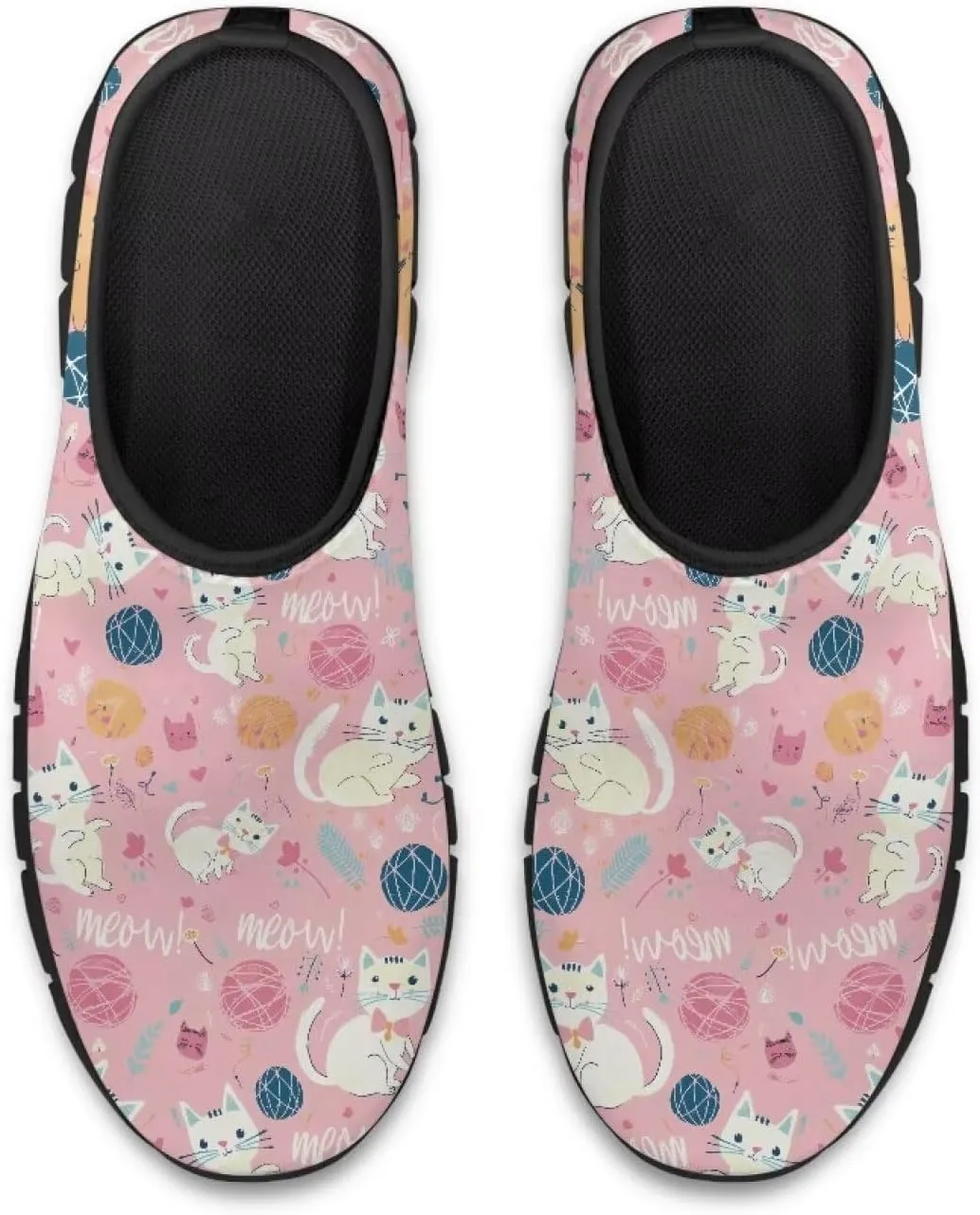 Ladies Lightweight Tennis Shoes Non-Slip Running Walking Sneakers Slip on Work Casual Comfor Gym Shoes