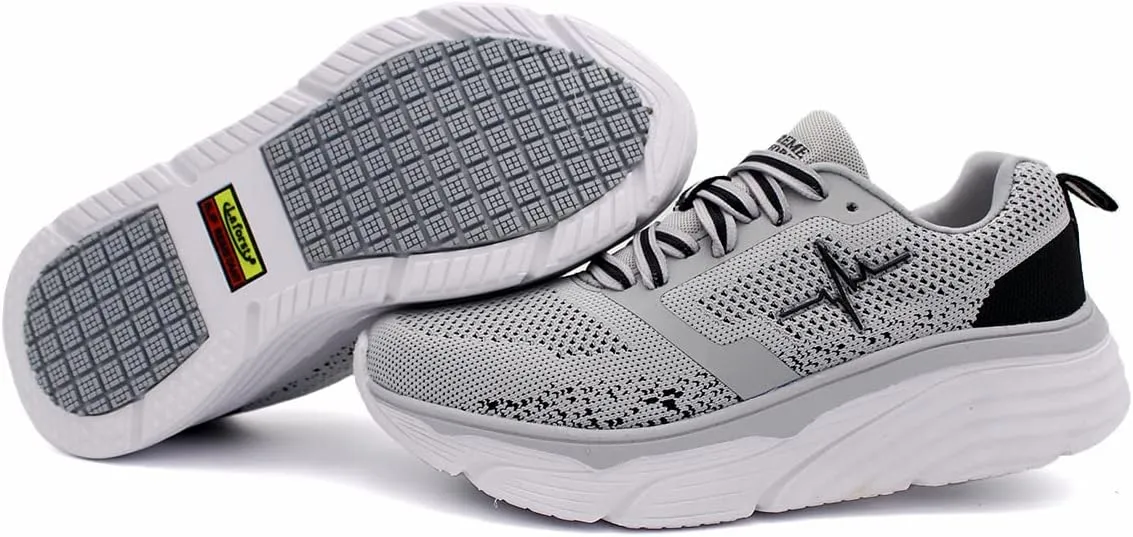 Laforst Womens Platform Xtreme Comfort Slip Resistant Sneaker