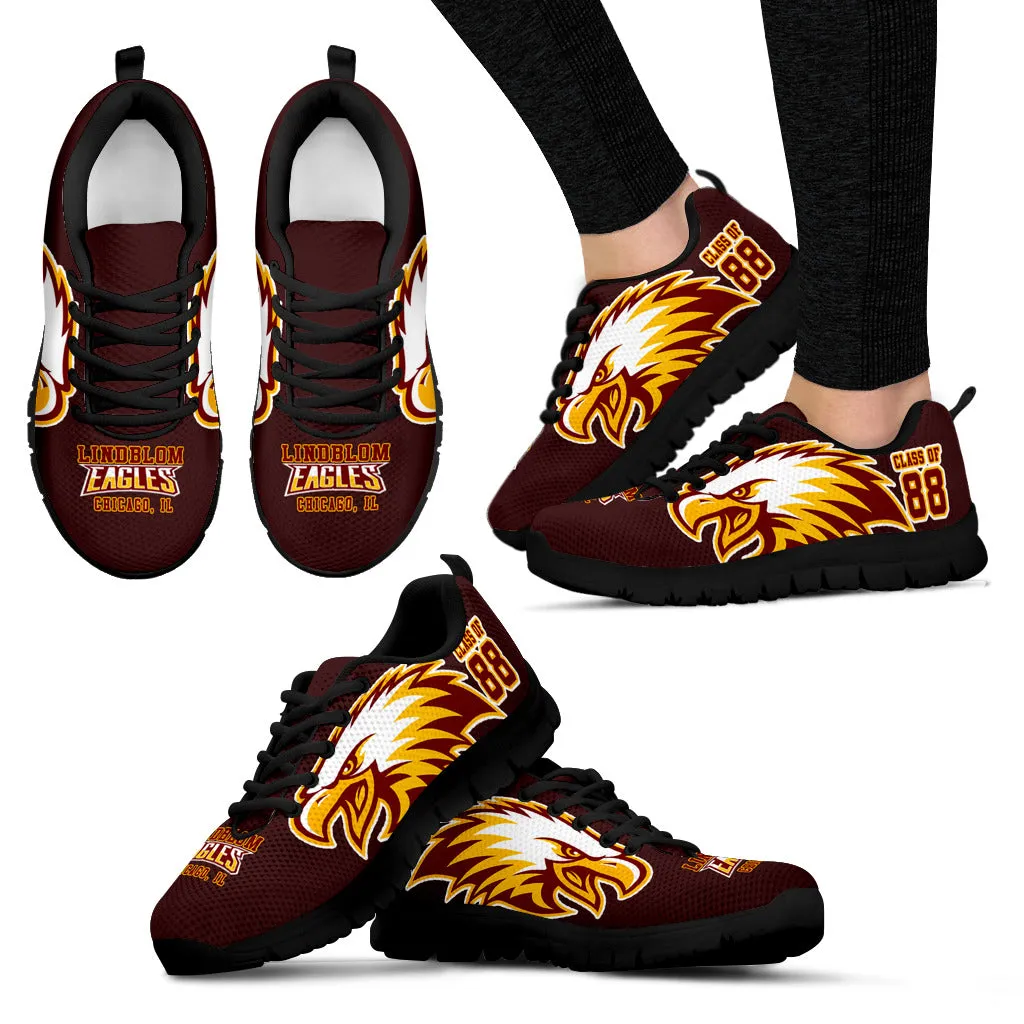 Lindblom Eagles Chicago Class of 88-Women-Maroon