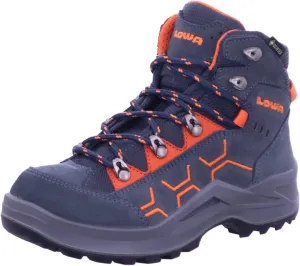 LOWA Kody Evo GTX Mid Junior Steel Blue/Orange