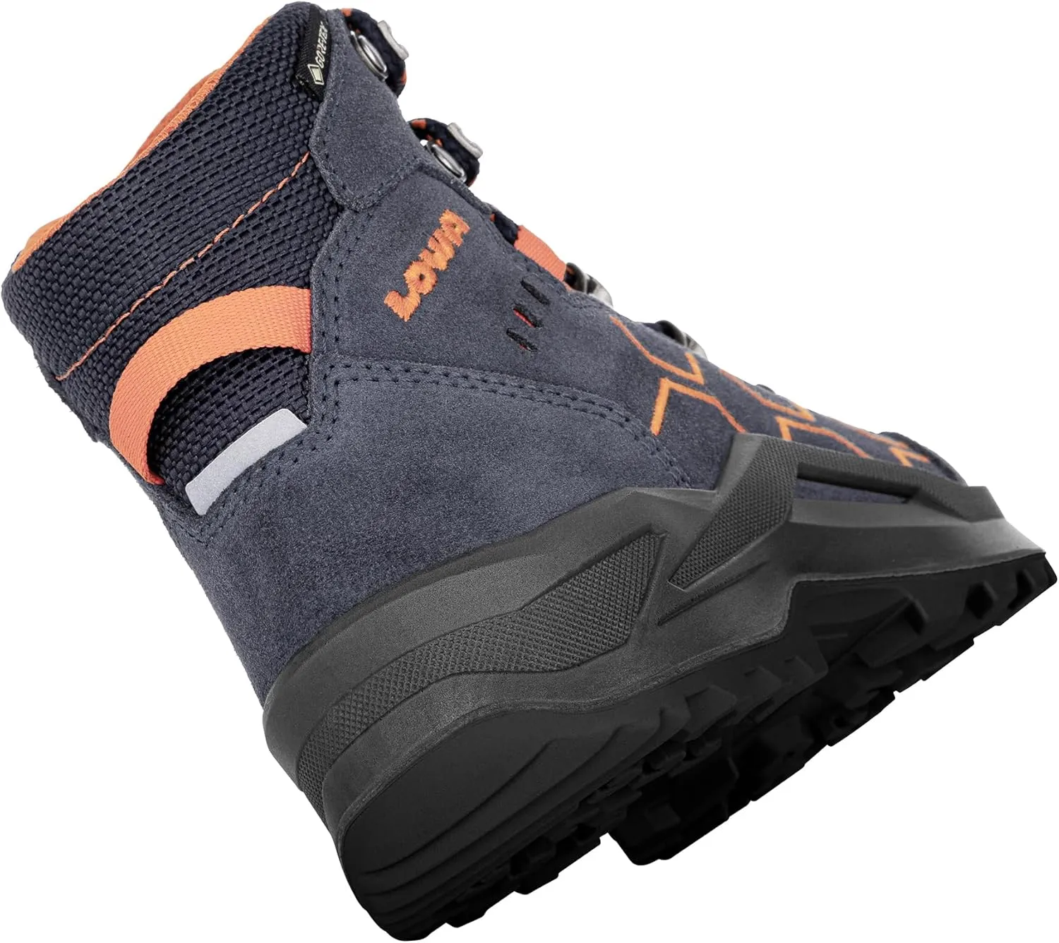 LOWA Kody Evo GTX Mid Junior Steel Blue/Orange