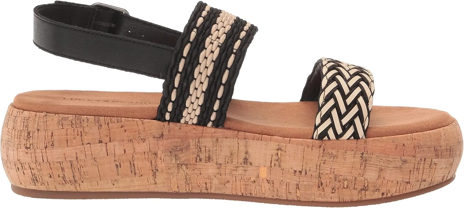 Lucky Brand Women's Jadiel Braided Platform Sandal Wedge