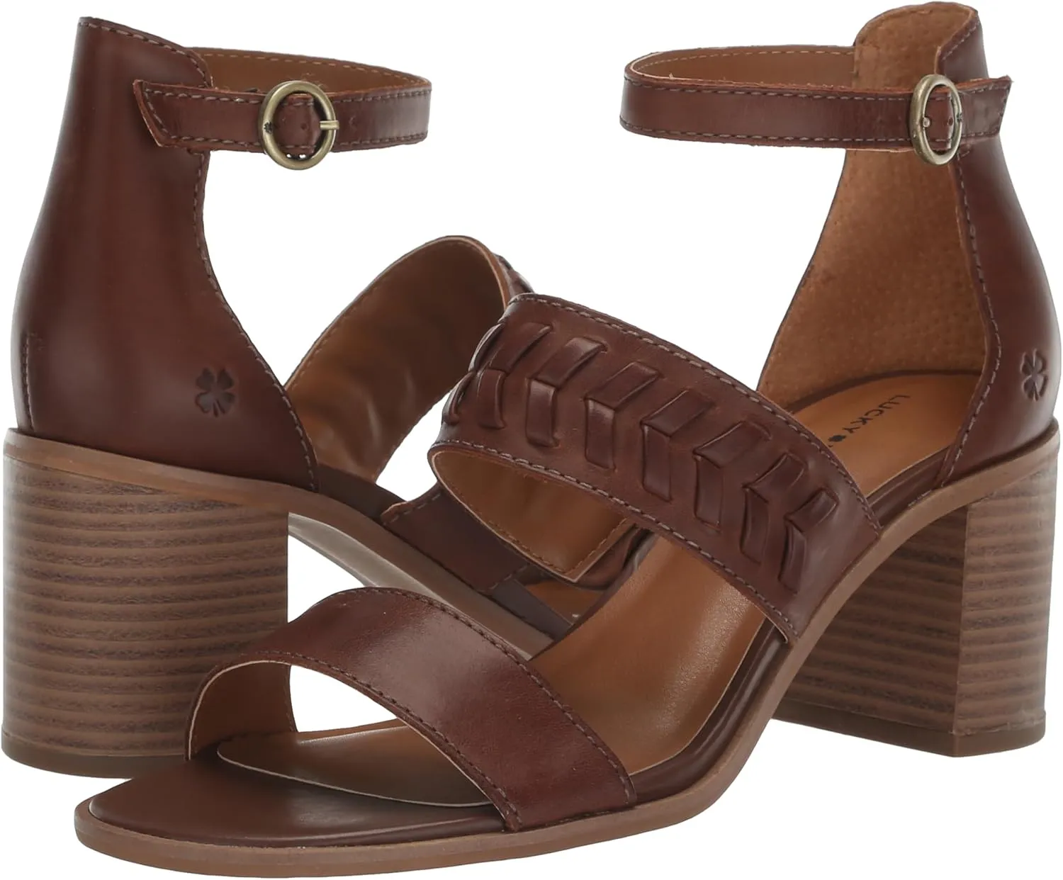 Lucky Brand Women's Serenay Strappy High Heel Sandal Heeled