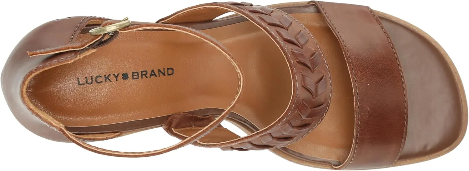 Lucky Brand Women's Serenay Strappy High Heel Sandal Heeled