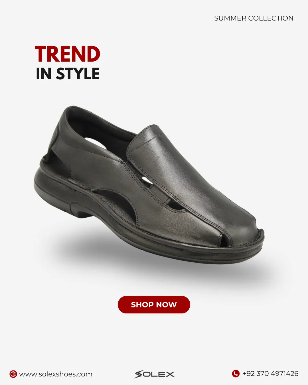 Men's Leather Sandal ( Medicated )