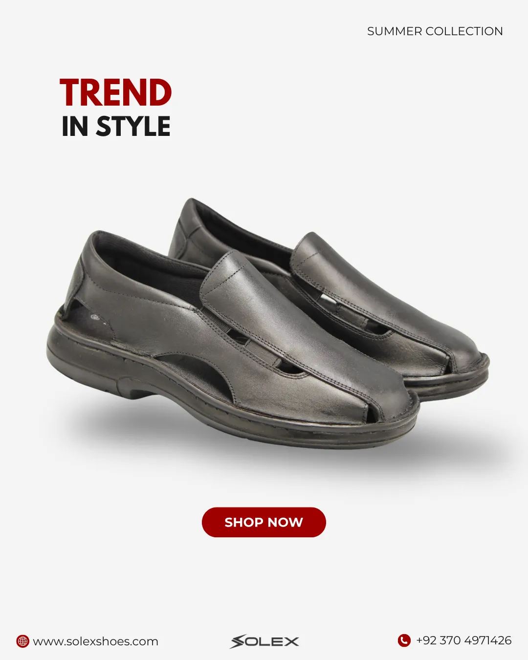 Men's Leather Sandal ( Medicated )