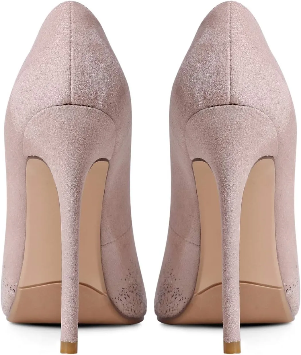 MOOMMO Women Pointed Toe Stiletto Pumps High Heel Slip On Suede Leather Sandals Closed Toe Snake Pattern Patchwork Classic Sexy Party Dress Shoes 4-11 M US