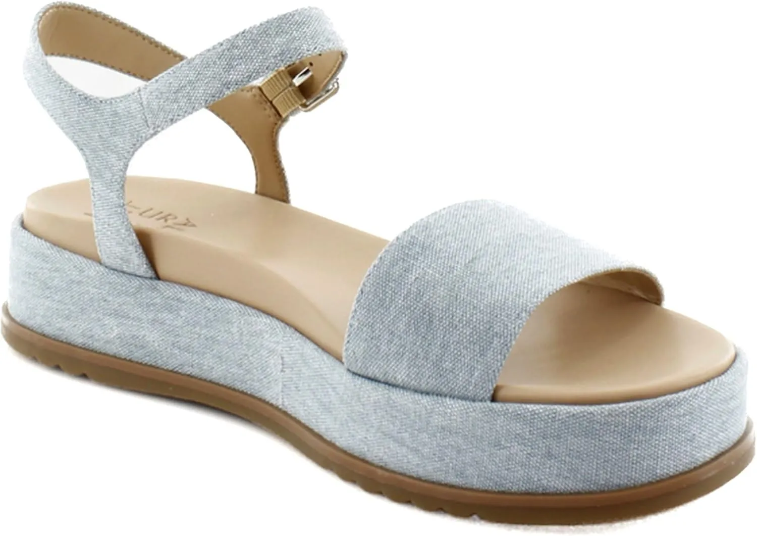 Naturalizer Women's Zane Ankle Strap Platform Sandal