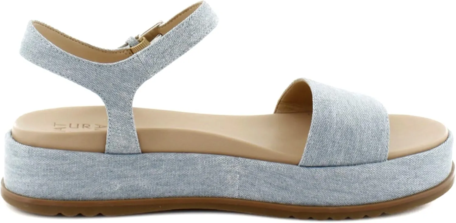 Naturalizer Women's Zane Ankle Strap Platform Sandal