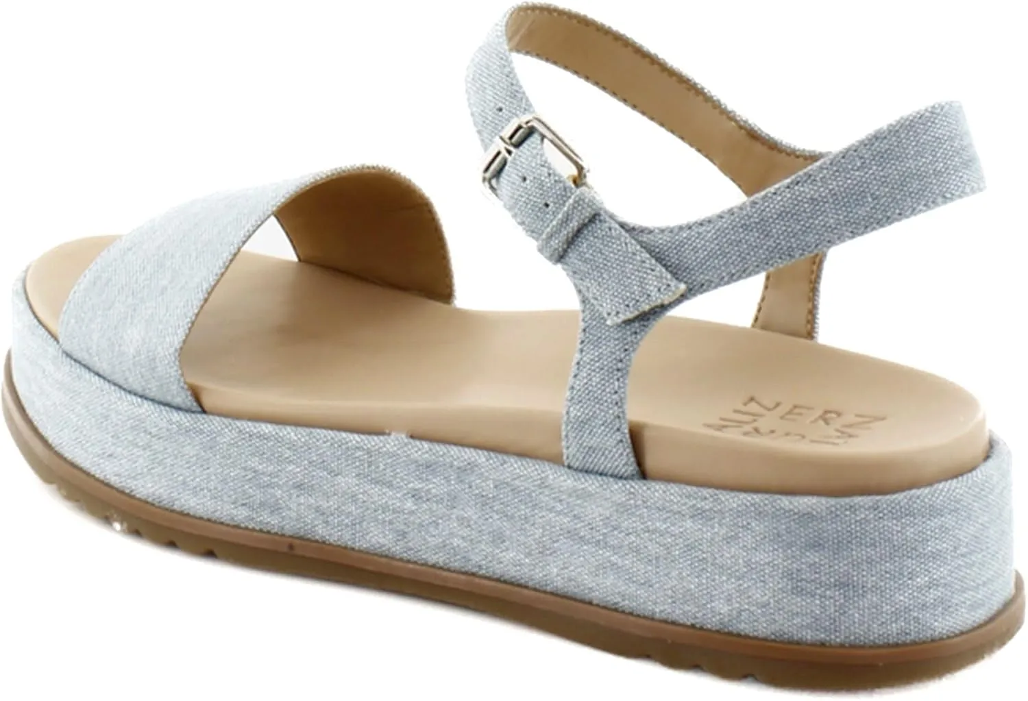 Naturalizer Women's Zane Ankle Strap Platform Sandal