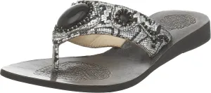 Naughty Monkey Women's Tiger Eye Jeweled Thong