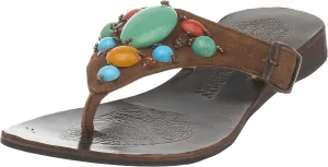 Naughty Monkey Women's Tootsie Jeweled Thong