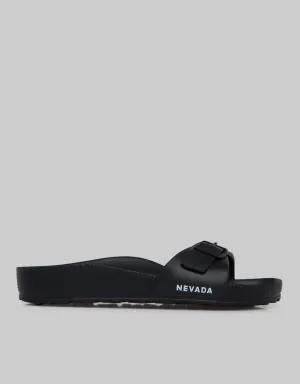 Nevada Buckle Strap Slipper Sandals Women