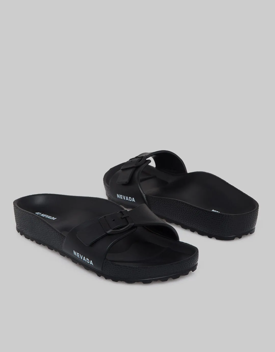 Nevada Buckle Strap Slipper Sandals Women