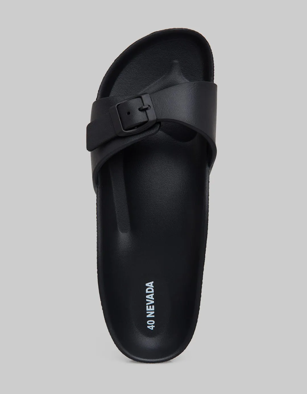 Nevada Buckle Strap Slipper Sandals Women