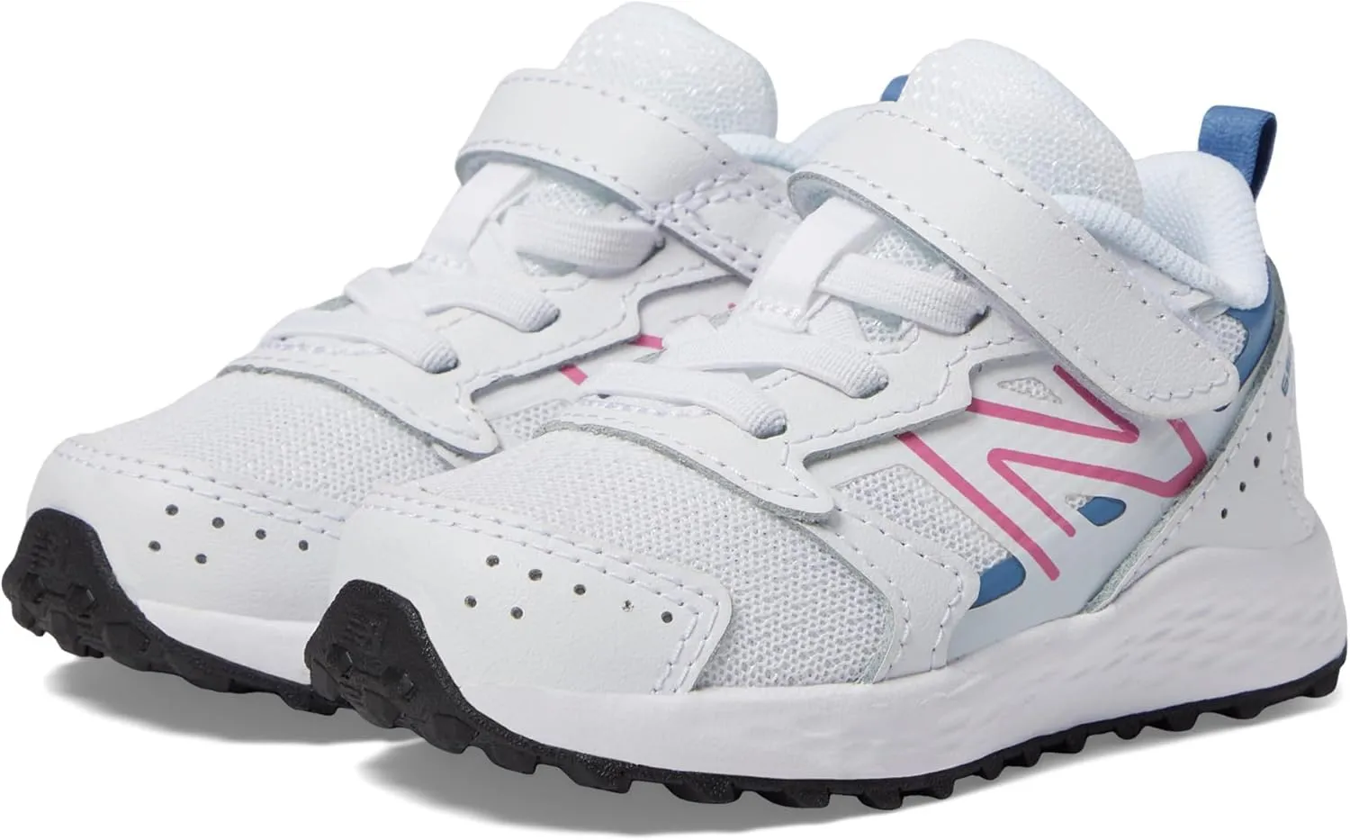 New Balance Baby-Girl's Fresh Foam 650 V1 Bungee Lace with Top Strap Running Shoe