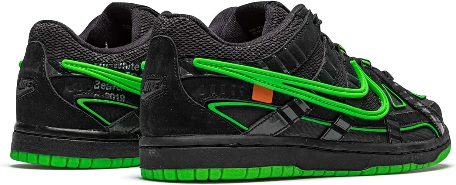 Nike Air Rubber Dunk Ps Off-White - Green Strike Youth Cw7410 001 - Size