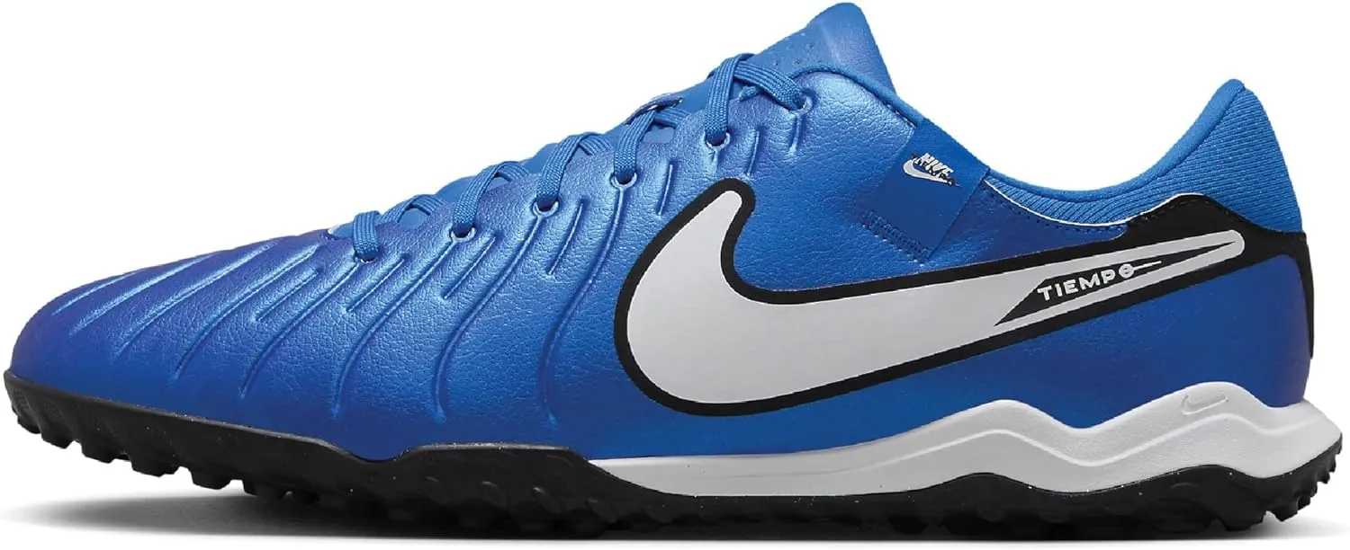 Nike Tiempo Legend 10 Academy Turf Low-Top Soccer Shoes (DV4342-400, Soar/White) Size 10.5