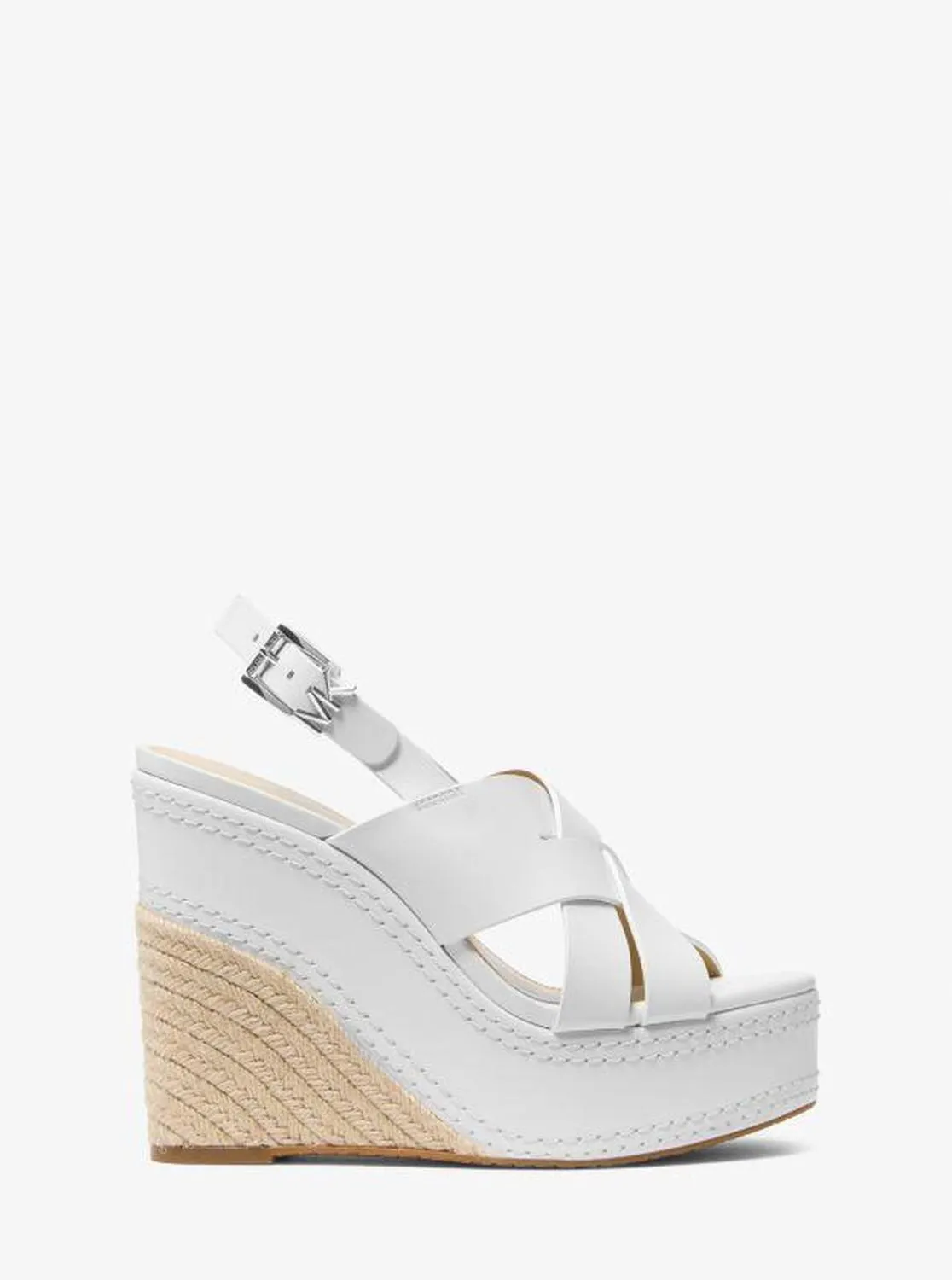 Nora Leather Wedge Sandal